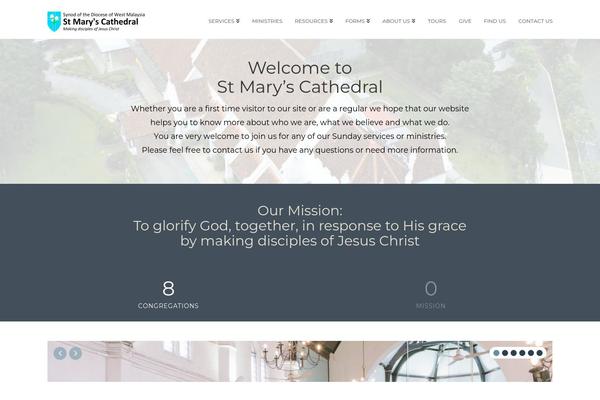 Site using Sermon Manager plugin