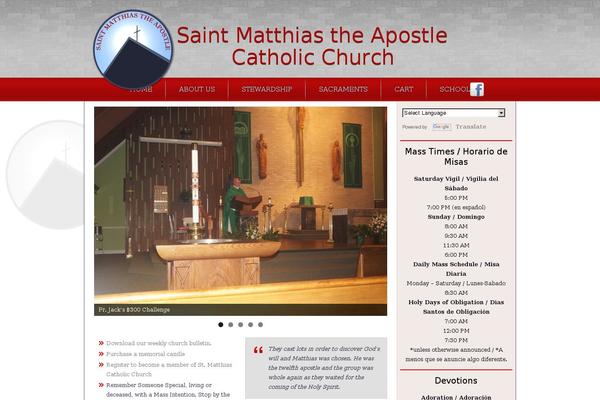 Sma theme site design template sample