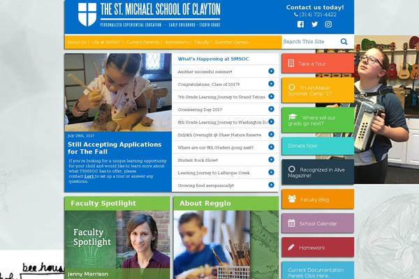 stmichaels theme websites examples