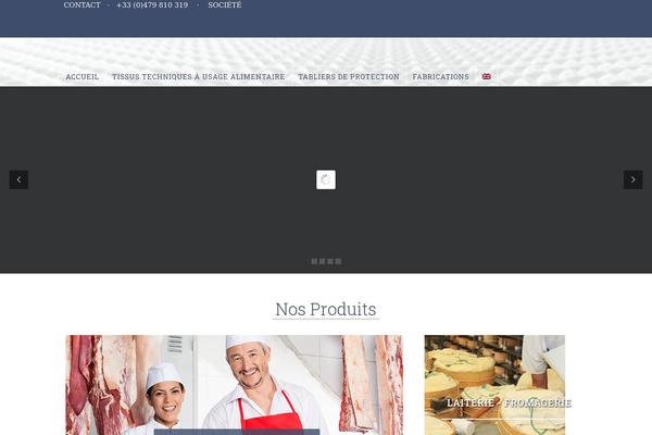 Highend theme site design template sample
