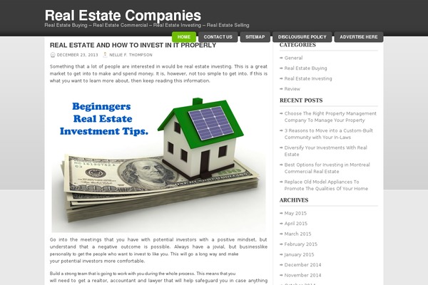 BusinessStyle theme websites examples