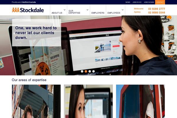 Foundation theme site design template sample