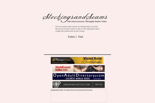 stockingsandseams.com site used Structure Free