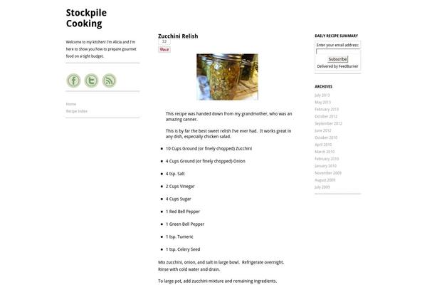 Site using Pinterest Pin It Button plugin