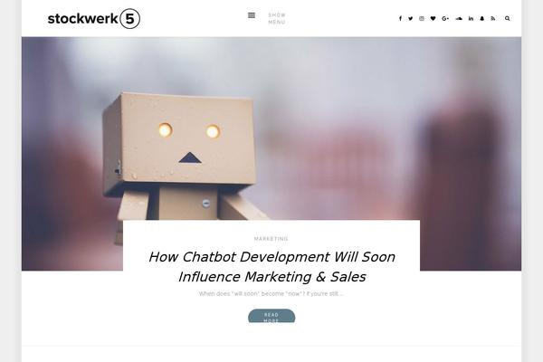 Laurel theme site design template sample