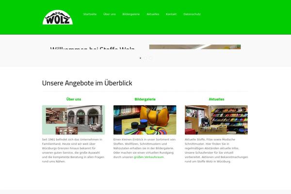 Pukeko theme site design template sample