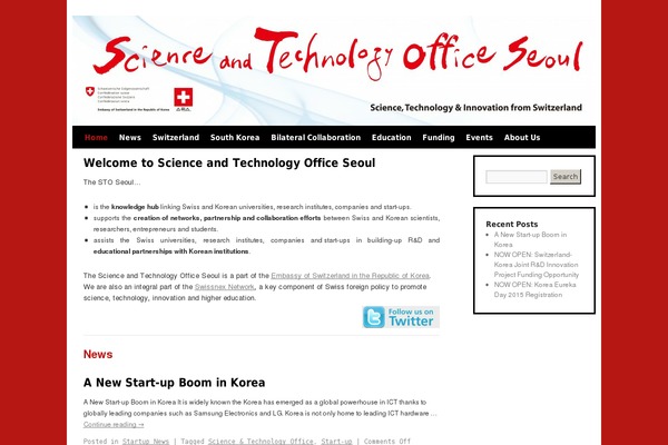 Blogpost theme site design template sample