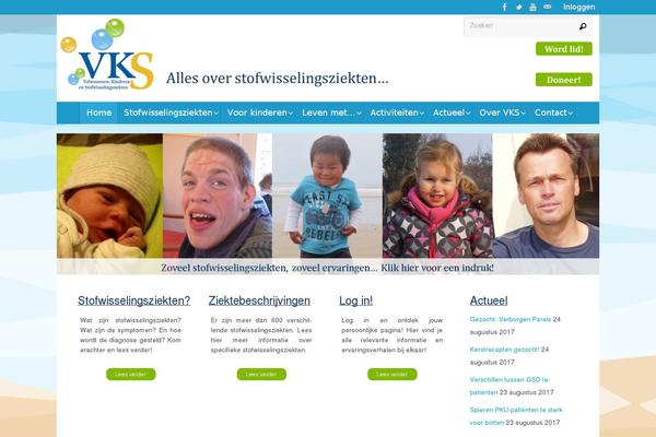 Thempera Child theme site design template sample