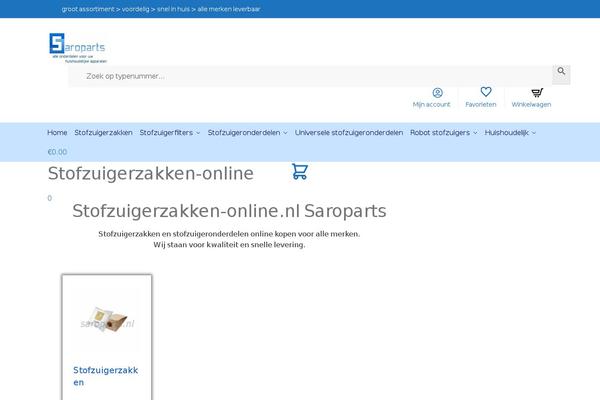 Shoptimizer theme site design template sample