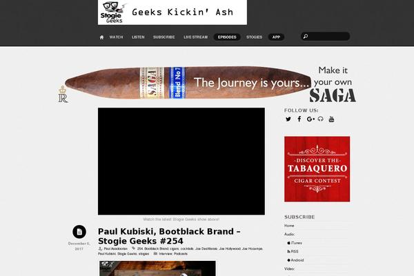 Minblr theme site design template sample