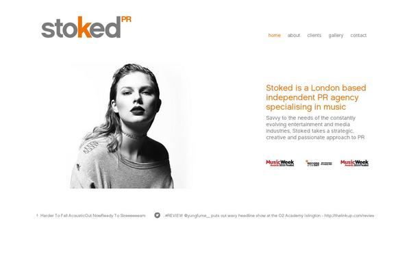 stokedpr.com site used Stokedpr