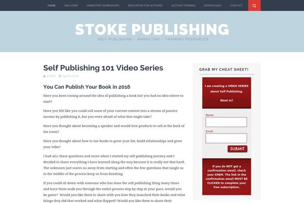 Lighthouse theme site design template sample