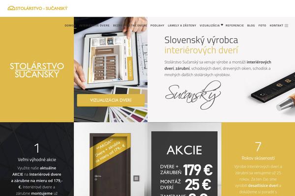 Ambient theme site design template sample