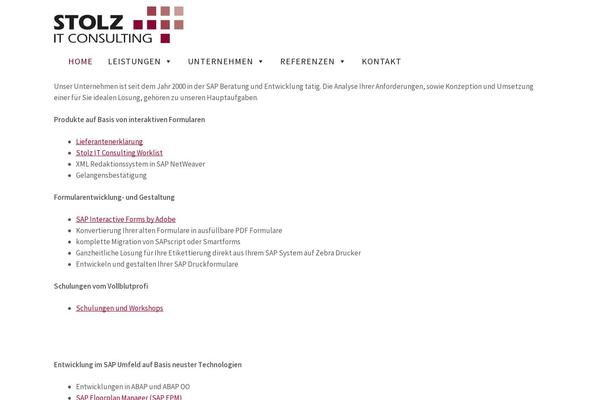 Business One Page theme site design template sample