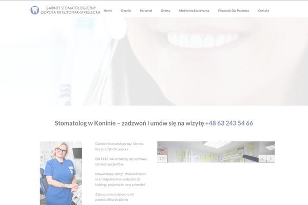 Patti theme site design template sample