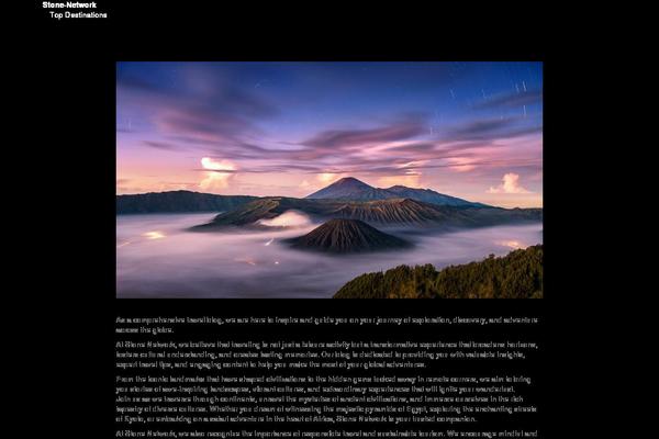 Trawell theme site design template sample