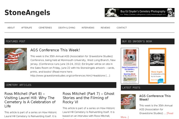 Magazine Pro theme site design template sample