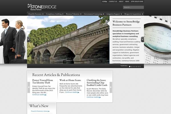 Stratejus theme site design template sample