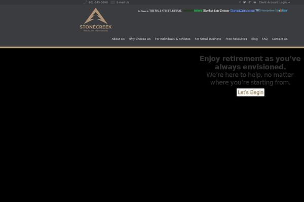 Site using Stock-quote-sidebar plugin