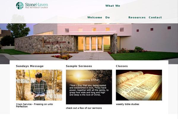 Adorechurch theme site design template sample