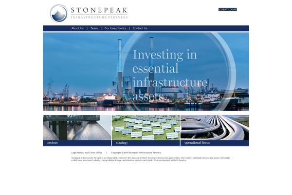 stonepeakpartners.com site used Stonepeak