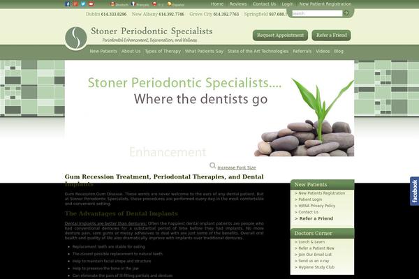 Site using Bbpowerpack plugin