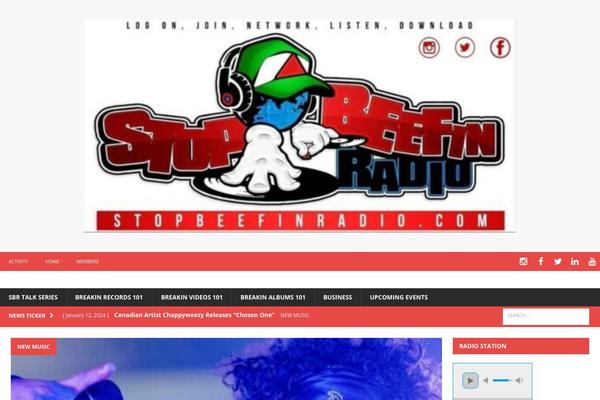 MH Magazine theme site design template sample