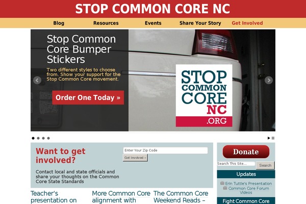 STOP theme websites examples