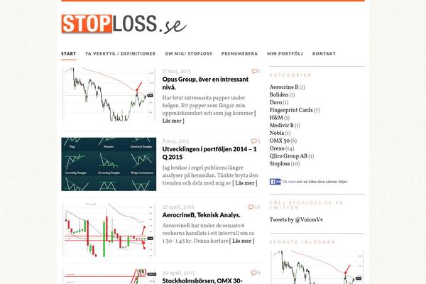 Blog Way theme site design template sample