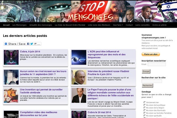 Site using Poll-maker plugin