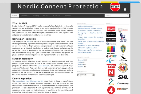 Site using Stream Video Player plugin