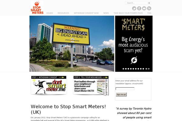 Site using Speakup-email-petitions plugin