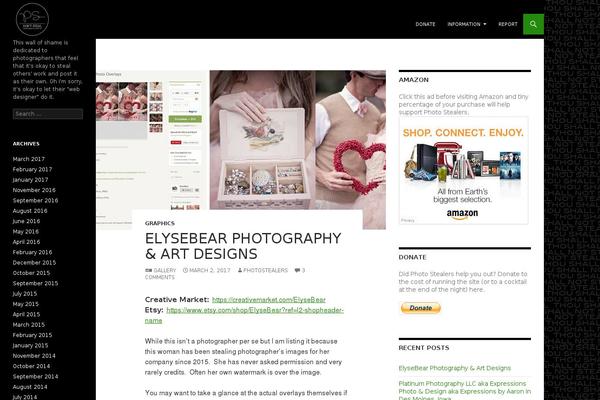 Site using Lightbox plugin