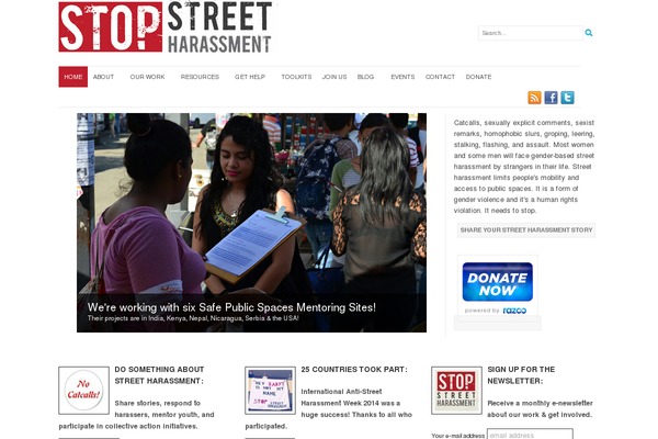 stopstreetharassment.com site used Ssh