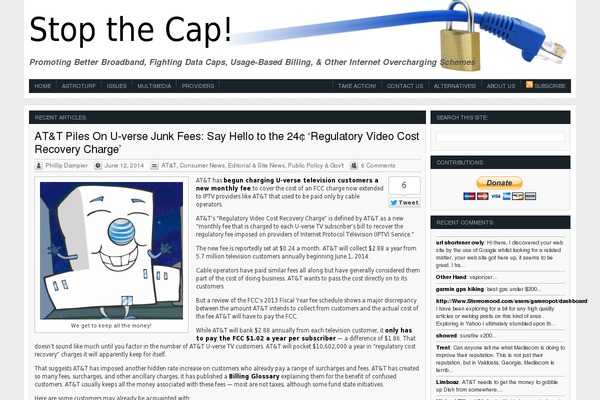 stopthecap.com site used Massive News
