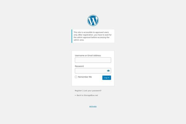 Site using File Away plugin