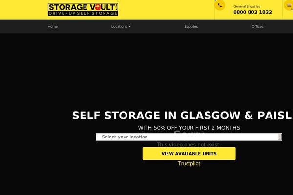 storagevault.com site used Glasgoweb
