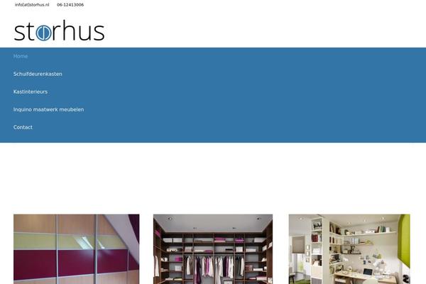 The7 theme site design template sample
