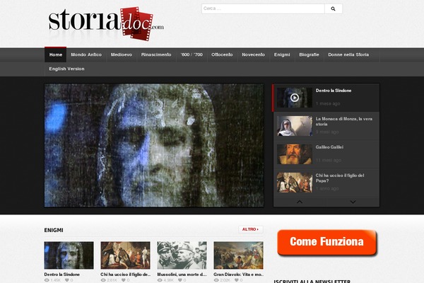 Site using Floating Social Bar plugin