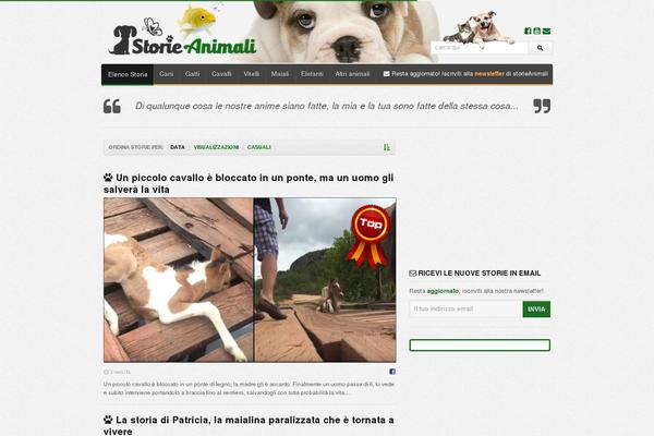 Site using WordPress Multicolor Subscribe Widget plugin