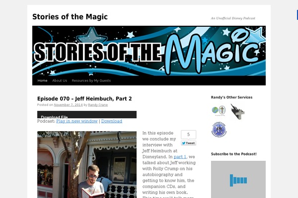 Site using SlideDeck 2 Lite Responsive Content Slider plugin