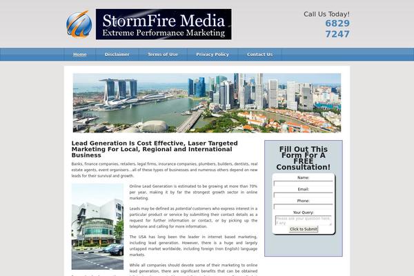 Leadgenthemev3 theme site design template sample