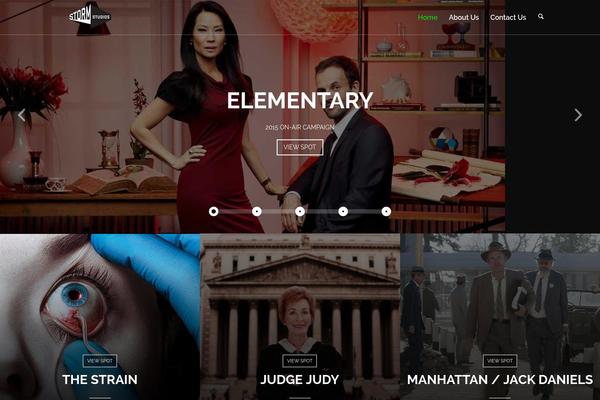 ROSIE theme site design template sample