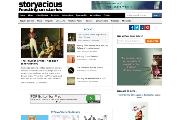 Apostrophe theme site design template sample
