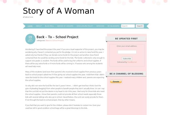 Site using Sharebar plugin