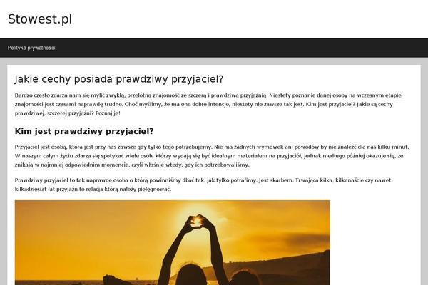 Site using Donovan-pro plugin
