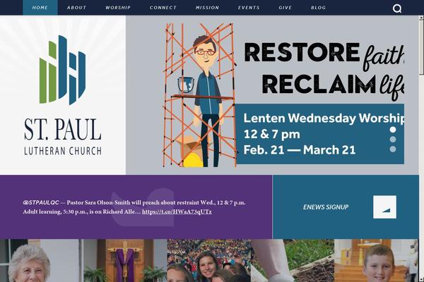 stpaul theme websites examples