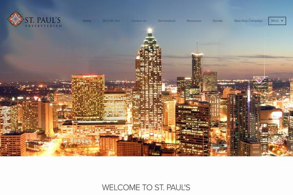 stpaulsatlanta.com site used Utouch-lite