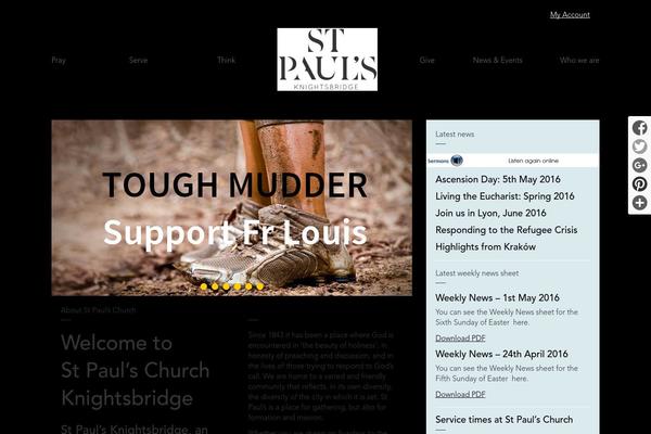 Site using WP Embed Facebook plugin