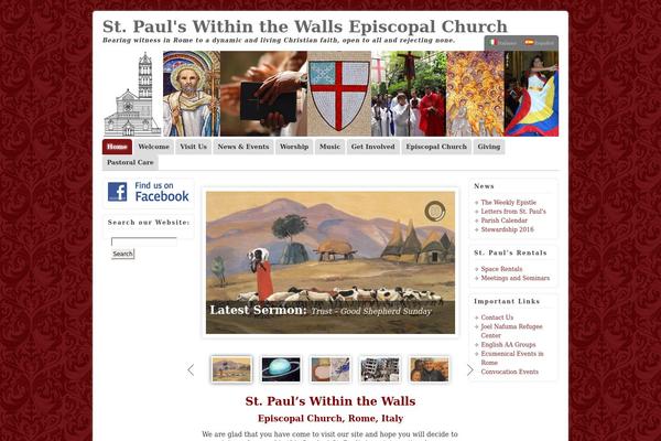 Site using WP Blog and Widget plugin